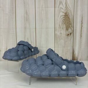 Bubble Slides Unisex Rubber Beach Garden Yard Shoes Blue Size EU 44-45 US 10-11